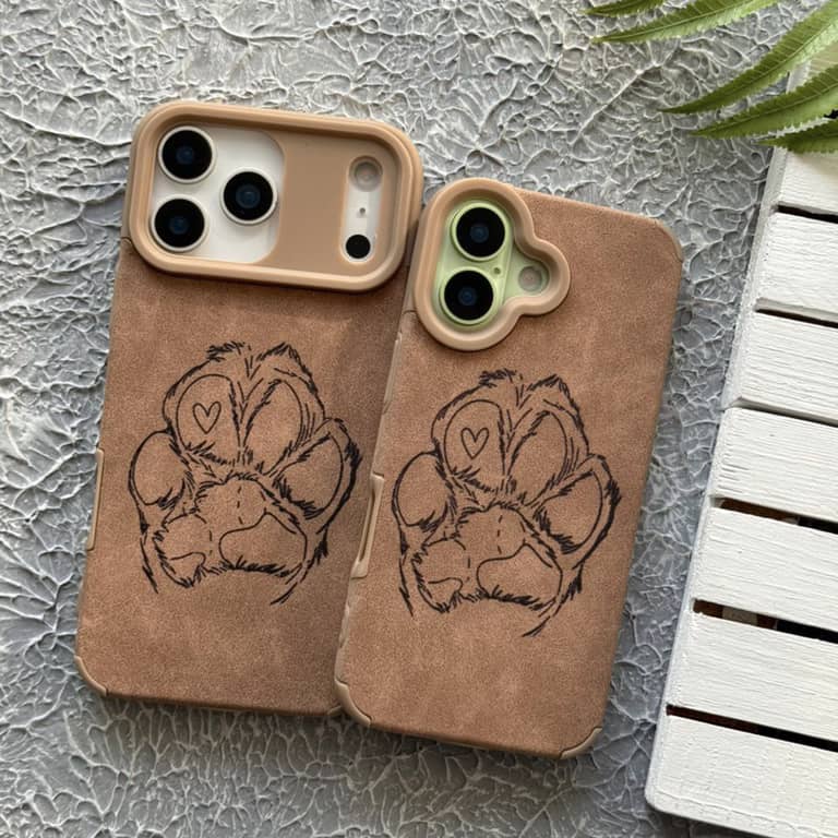 قاب مخملی پنجه آیفون